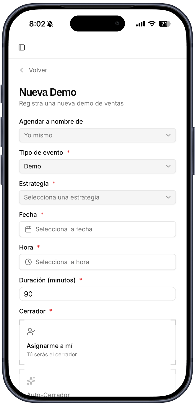 Pantalla de nueva demo de Alfred